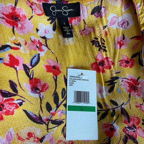 🌟 NWT Jessica Simpson Sade Floral Wrap Dress 🌟 - Picture 4 of 4